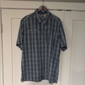 Men's Eddie Bauer Blue Plaid Shirt
